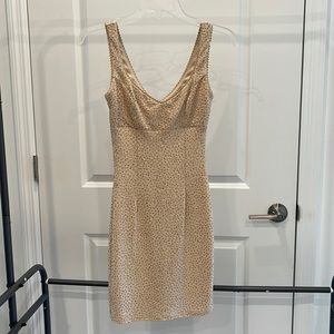 Good sparkle fitted mini dress